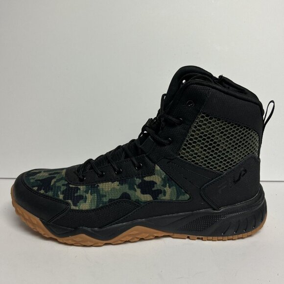 Fila Men's Chastizer Combat Boot Camo Size 12 M - Picture 1 of 6